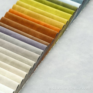 Fabrik Upholstery Polyester Velvet Retardant Flame